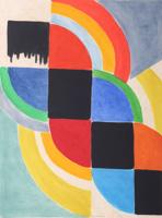 Sonia Delaunay TRESSE Lithograph - Sold for $2,176 on 05-16-2026 (Lot 406).jpg